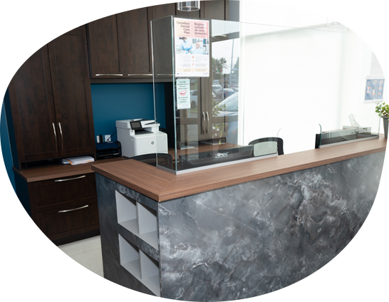 Réception Centre dentaire Audrey Caron