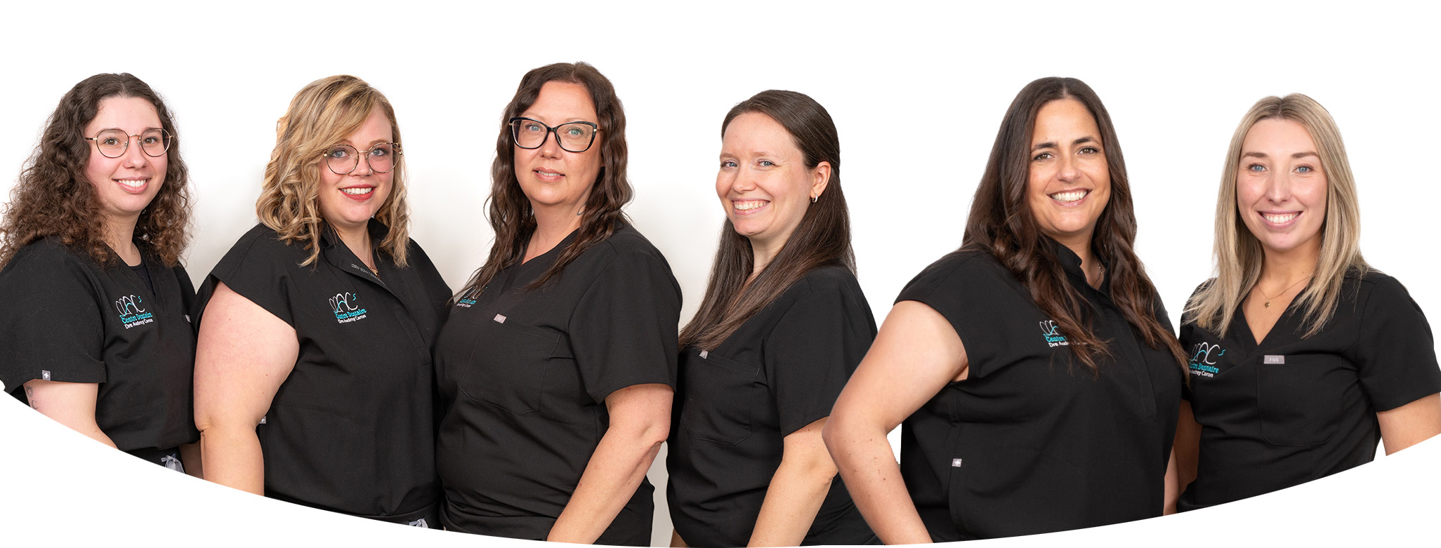 Employées du centre dentaire Audrey caron
