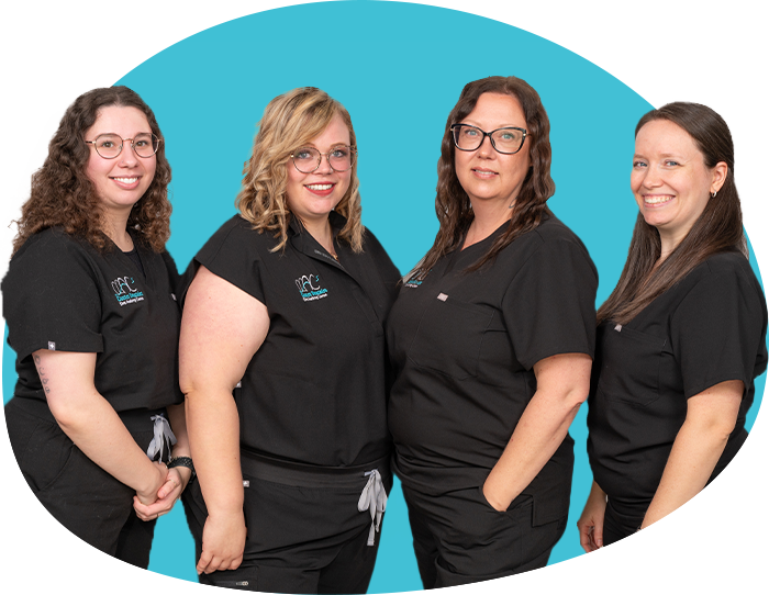 Les assistantes du Centre Dentaire Audrey Caron