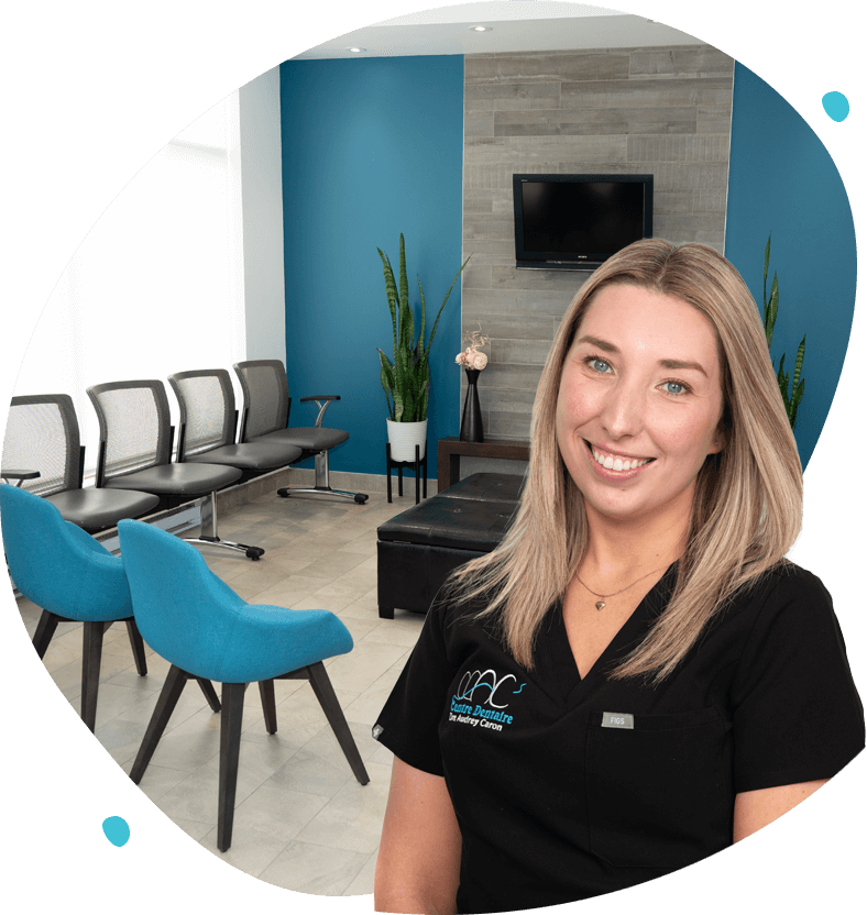 Centre Dentaire Audrey Caron et employée